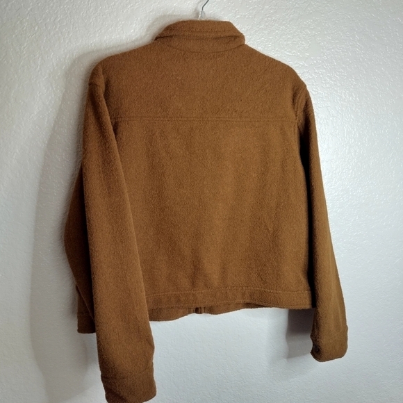 Joie crop boucle tracker soft button down jacket sz Xl - Picture 7 of 7